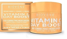 Парфумерія, косметика Антивіковий зволожувальний крем для обличчя з вітаміном С - Biovene Vitamin C Day Boost Age-correcting Moisturizer