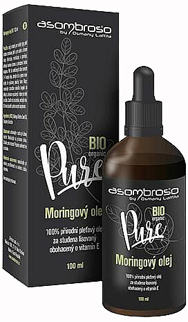 Олія моринги - Asombroso Pure BIO Moringa Oil — фото N1