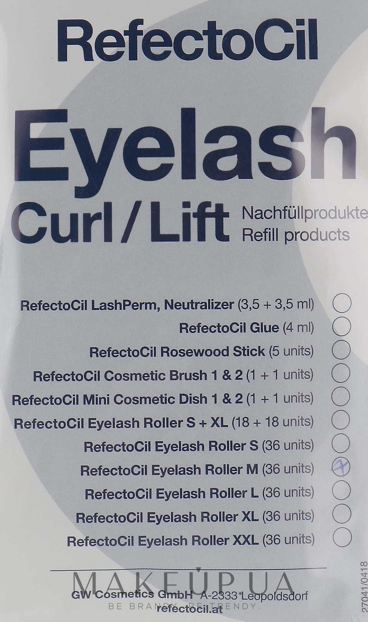Ролики для завивки (M) - RefectoCil Eyelash Perm — фото 36шт