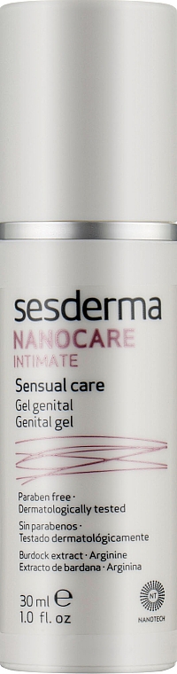 Гель для интимных участков тела - SesDerma Laboratories Nanocare Intimate Gel Stimulating — фото N1