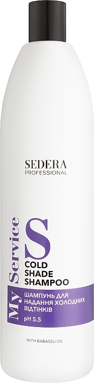 Шампунь для придания холодных оттенков - Sedera Professional My Service Shampoo — фото N1