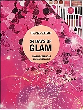 Духи, Парфюмерия, косметика Набор "Адвент-календарь", 24 продукта - Makeup Revolution 24 Days of Glam Advent Calendar