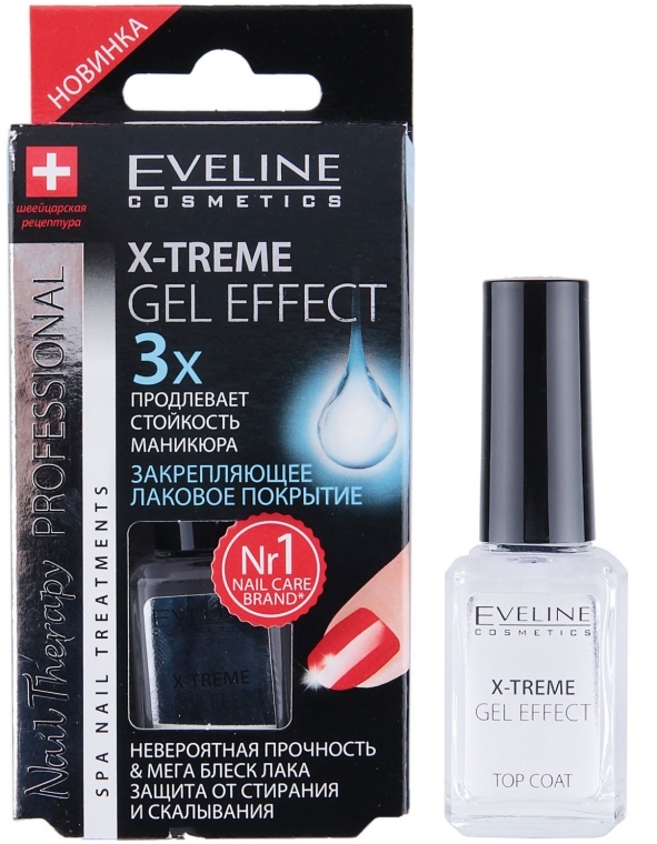 Закрепляющее лаковое покрытие - Eveline Cosmetics Nail Therapy Professional 