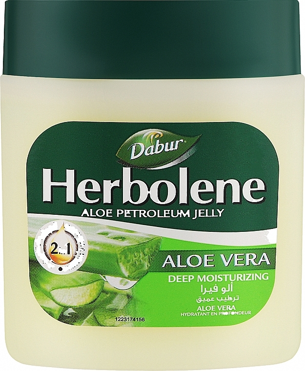 Вазелін з алое вера - Dabur Vatika Herbolene Aloe Petrolium Jelly — фото N1