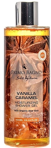 Гель для душу "Ваніль і карамель" - Primo Bagno Vanilla & Carame Moisturizing Shower Gel — фото N1