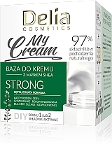 Основа для створення крему для сухої та зневодненої шкіри обличчя - Delia Cosmetics My Cream Strong — фото N2