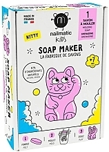 Парфумерія, косметика Набір для створення мила "Зроби сам" - Nailmatic Kitty Soap Maker