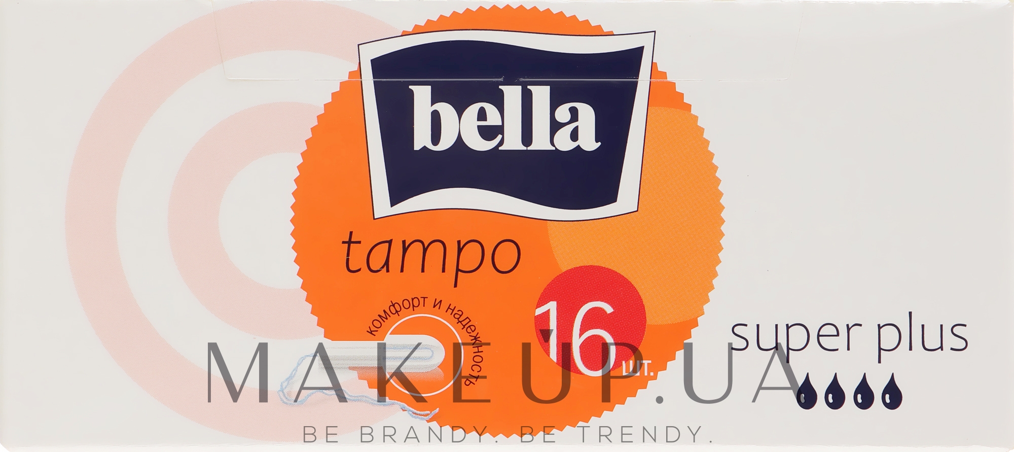 Тампони, 16 шт. - Bella Bella Premium Comfort Super Plus Tampo — фото 16шт