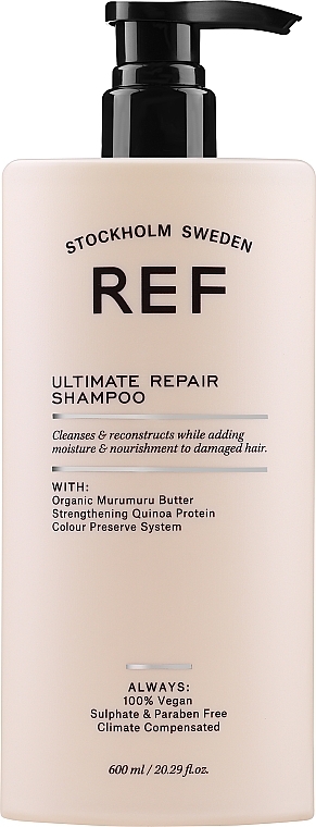 Шампунь для глибокого відновлення pH 5.5 - REF Ultimate Repair Shampoo — фото N5