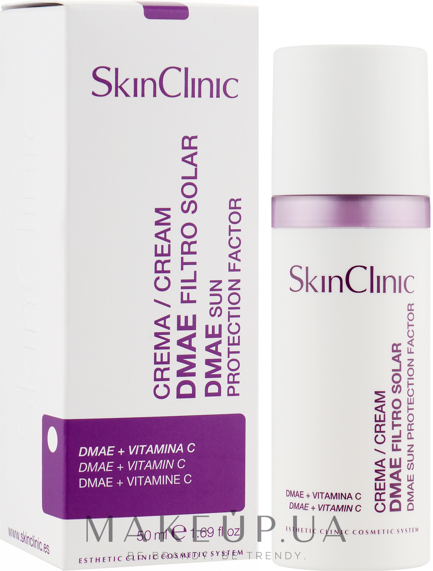 Крем для лица ДМАЭ с SPF30 - SkinClinic Dmae Cream Sun Protection Factor — фото 50ml