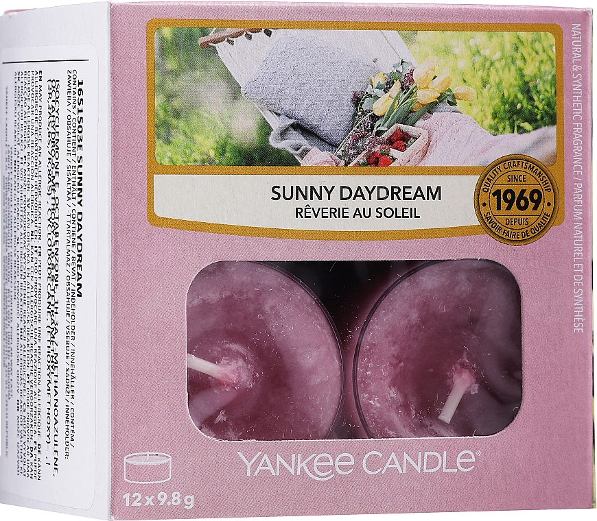 Ароматические чайные свечи - Yankee Candle Sunny Daydream — фото N1