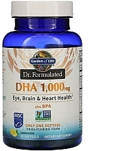 Духи, Парфюмерия, косметика Пищевая добавка "DHA" 1000 мг, капсулы - Garden Of Life Dr. Formulated DHA 1,000 mg