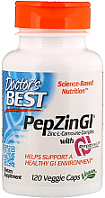 Комплекс PepZin GI цинк-L-карнозину, капсули - Doctor's Best — фото N1
