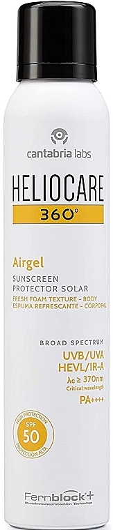 Повітряний гель для тіла - Heliocare 360 Airgel Spf50 — фото N3