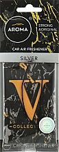 Ароматизатор "Серебро" для авто - Aroma Car V  — фото N1