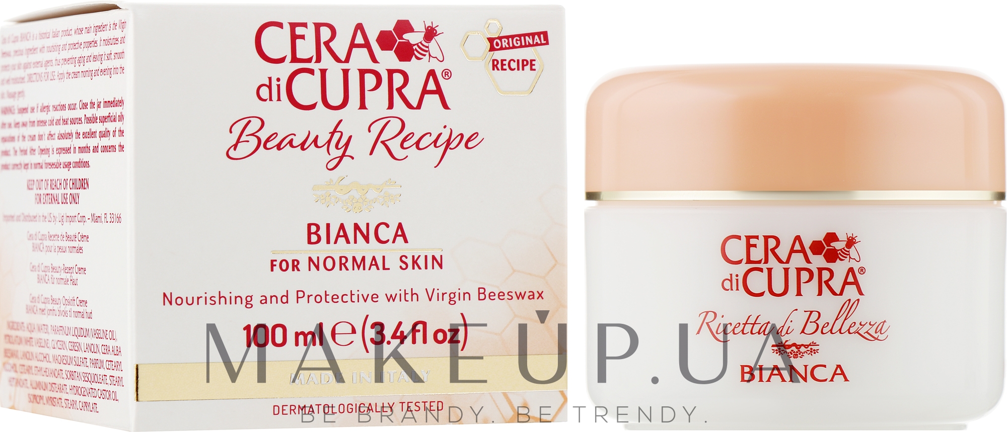 Интенсивный питательный крем для нормальной кожи - Cera di Cupra Bianca — фото 100ml