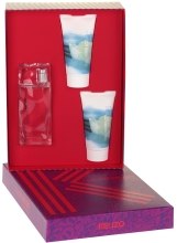 Духи, Парфюмерия, косметика Kenzo L'Eau Kenzo Pour Femme Coffret - Набор (edt/50ml + gel/50ml + sh/gel/50ml)