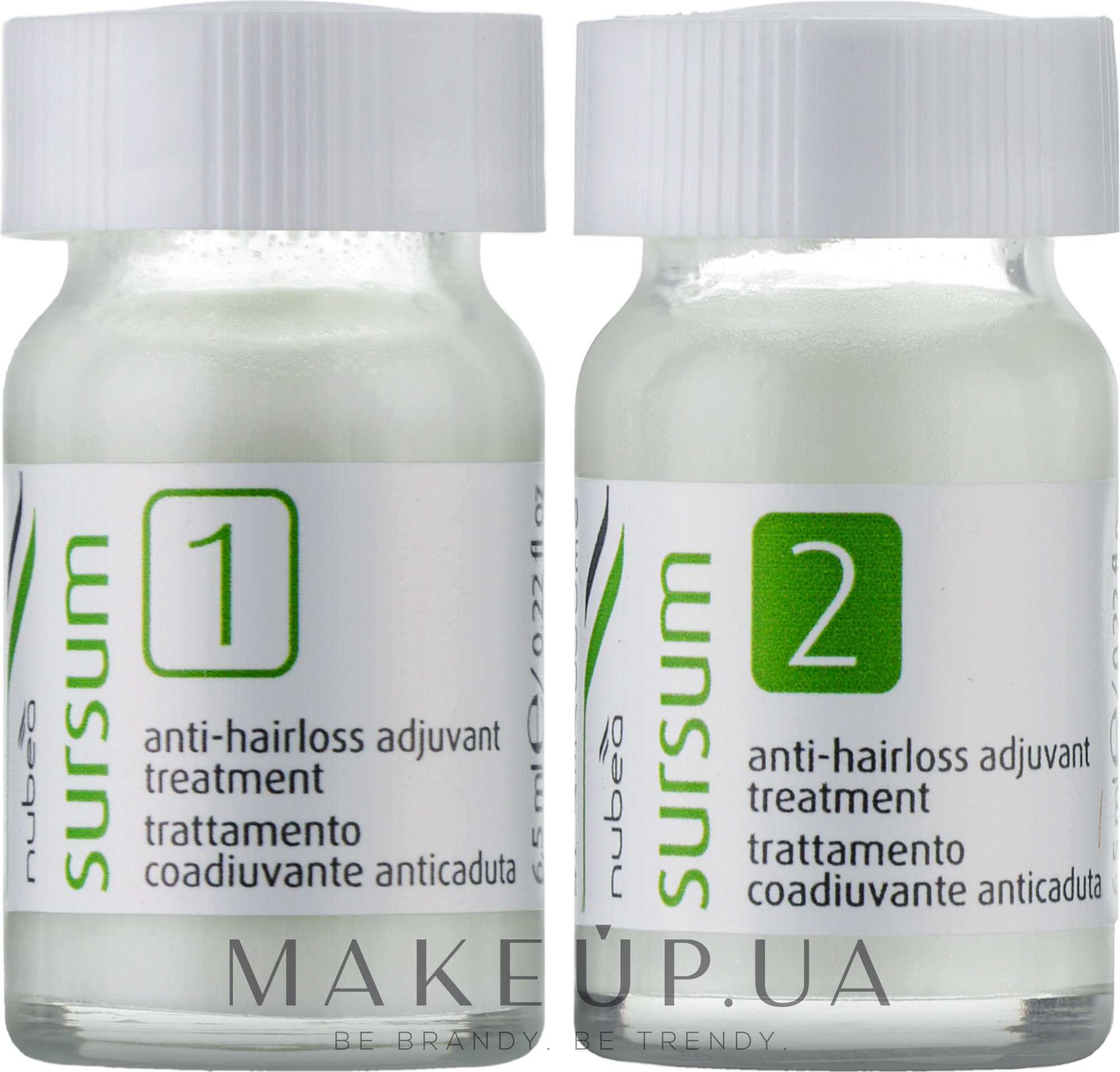 Терапія проти випадання волосся - Nubea Sursum Anti-Hairloss Adjuvant Treatment Vial — фото 12x6.5ml