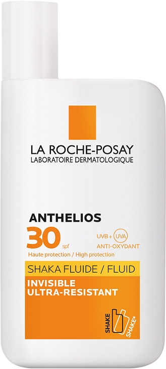 Солнцезащитный флюид для лица - La Roche-Posay Anthelios Invisible Ultra-resistant SPF30 — фото N1