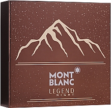 Духи, Парфюмерия, косметика Montblanc Legend Might - Набор (edp/100ml + ash/balm/100ml + sh/gel/100ml)