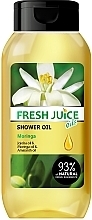 Парфумерія, косметика Гель-олія для душу "Моринга" - Fresh Juice Oils Moringa