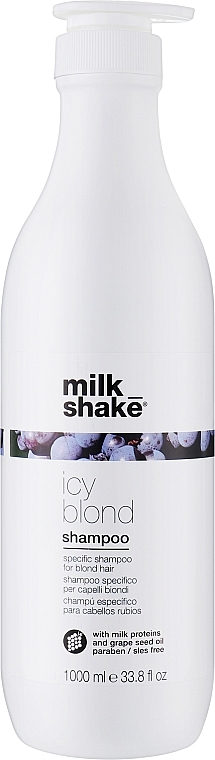 Шампунь для волос "Ледяной блонд" - Milk_Shake Icy Blond Shampoo — фото N2
