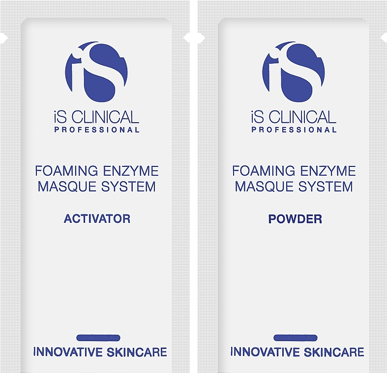 УЦЕНКА Набор - iS Clinical Foaming Enzyme Masque System (activator/1x10ml + powder/1x5g) * — фото N1