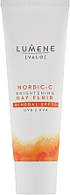 Дневной флюид придающий сияние с минеральным фильтром - Lumene Nordic-C Valo Brightening Day Fluid Mineral SPF 30 — фото N1