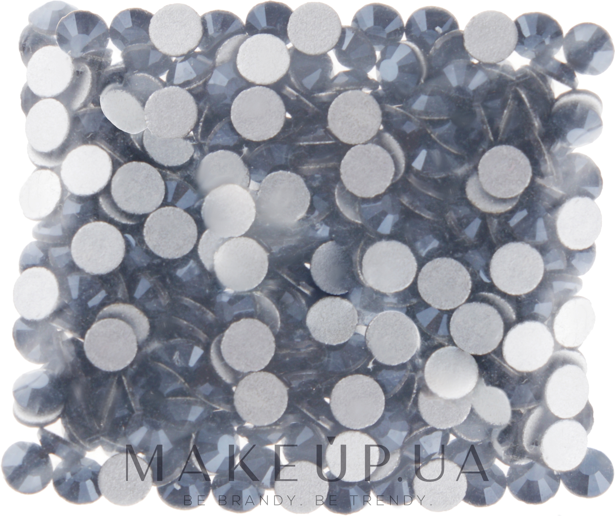Декоративні кристали для нігтів "Jet Satin", розмір SS 12, 200 шт. - Kodi Professional — фото 1уп