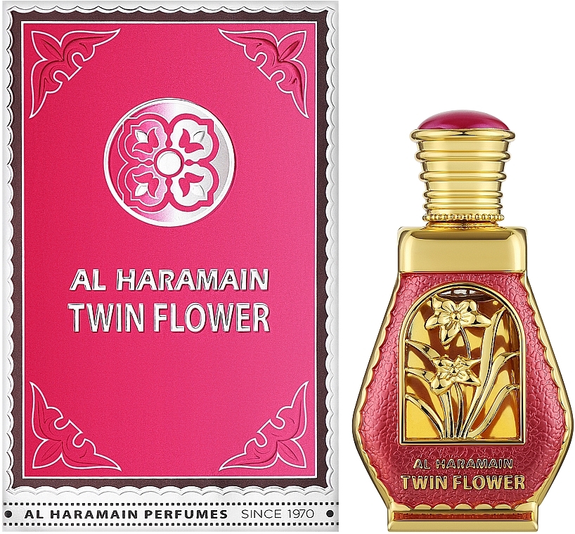 Al Haramain Twin Flower - Масляные духи — фото N2