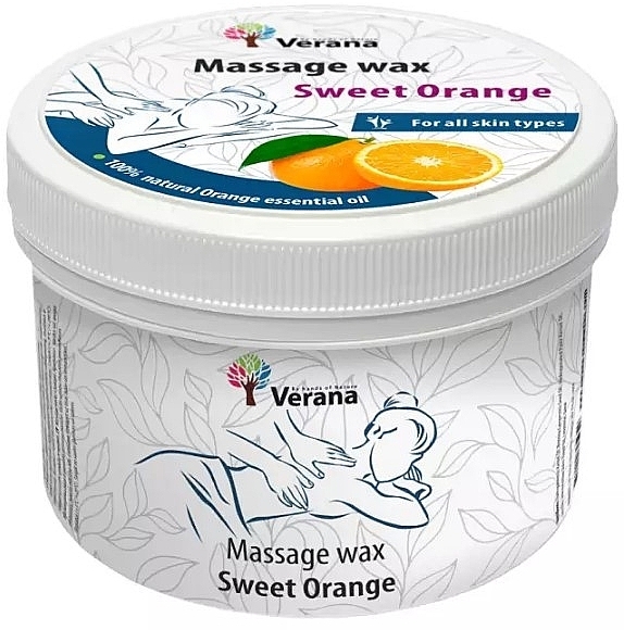Воск для массажа "Сладкий апельсин" - Verana Massage Wax Sweet Orange — фото N1