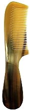 Парфумерія, косметика Гребінь для волосся з ручкою, 19 см - Golddachs Grip Comb
