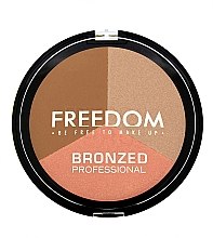 Парфумерія, косметика Бронзер для обличчя - Freedom Makeup London Bronzed Professional Pro