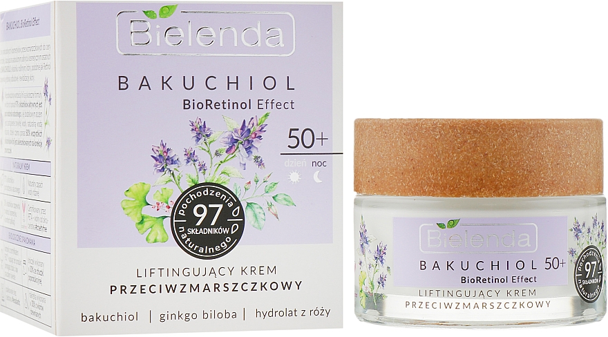 Крем-ліфтинг для обличчя - Bielenda Bakuchiol BioRetinol Lifting Cream — фото N1