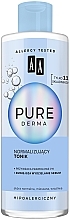 Нормалізувальний тонік для обличчя - AA Pure Derma — фото N1
