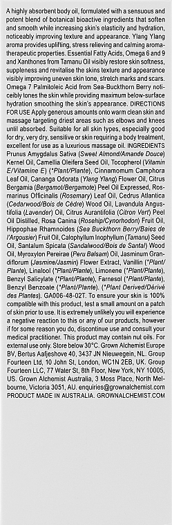 Олія для тіла - Grown Alchemist Body Treatment Oil: Ylang Ylang, Tamanu & Omega 7 — фото N3