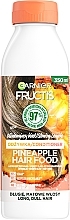 Бальзам-ополіскувач "Ананас" для довгого тьмяного волосся - Garnier Fructis Hair Food Pineapple Conditioner — фото N1