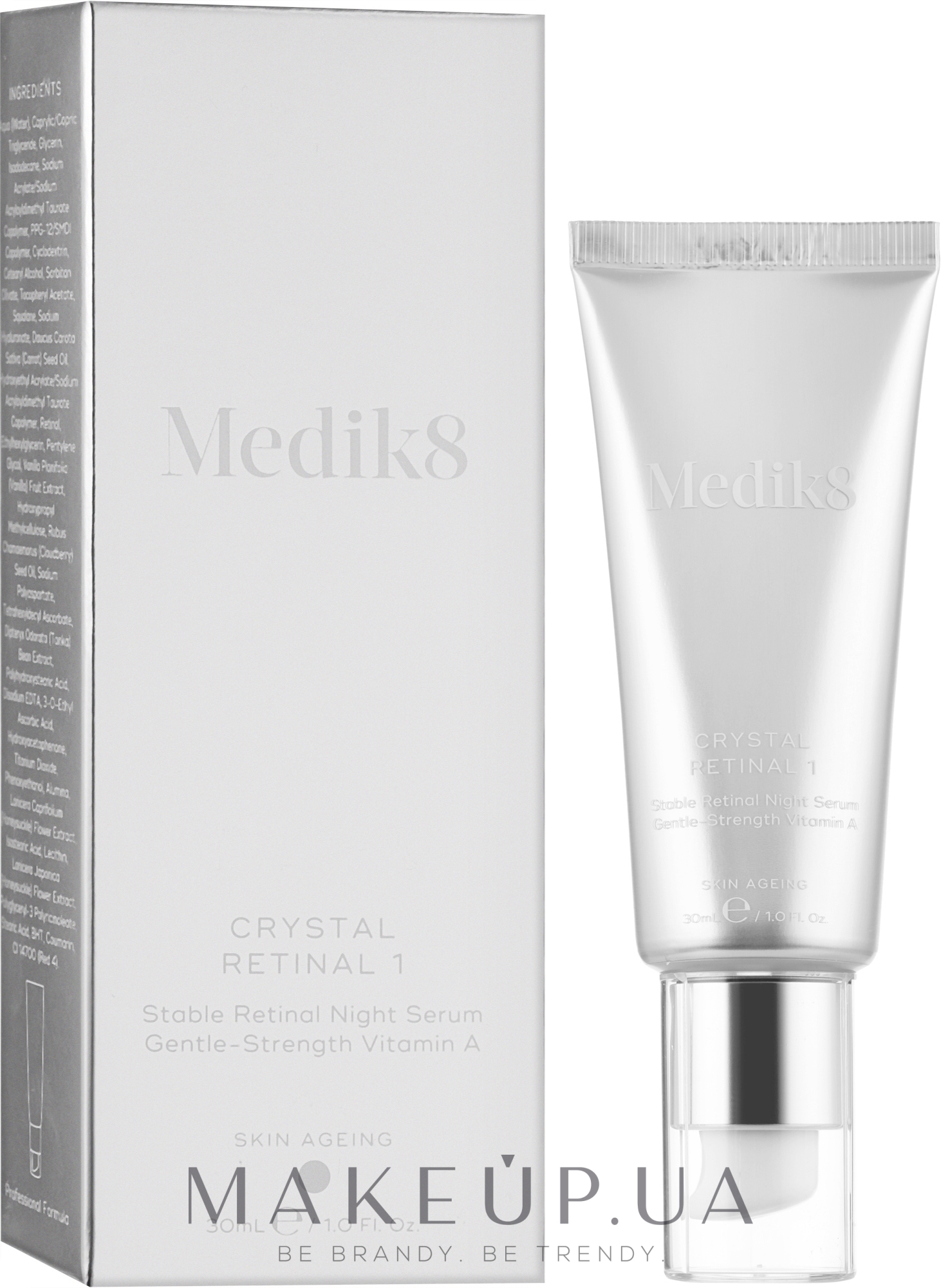 Ночная крем-сыворотка с ретиналем 0,01% - Medik8 Crystal Retinal 1 — фото 30ml