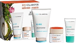 Набір - Clarins My Clarins Essentials Kit (cr/50ml + f/gel/125ml + f/mask/15ml) — фото N1