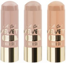 Хайлайтер для обличчя  - L.A.Girl Velvet Contour Sticks Hi-Lite — фото N1