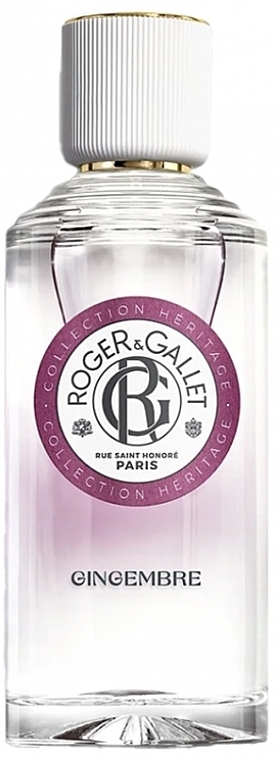 Roger & Gallet Heritage Collection Wellbeing Fragrant Water Gingembre - Ароматическая вода — фото N1