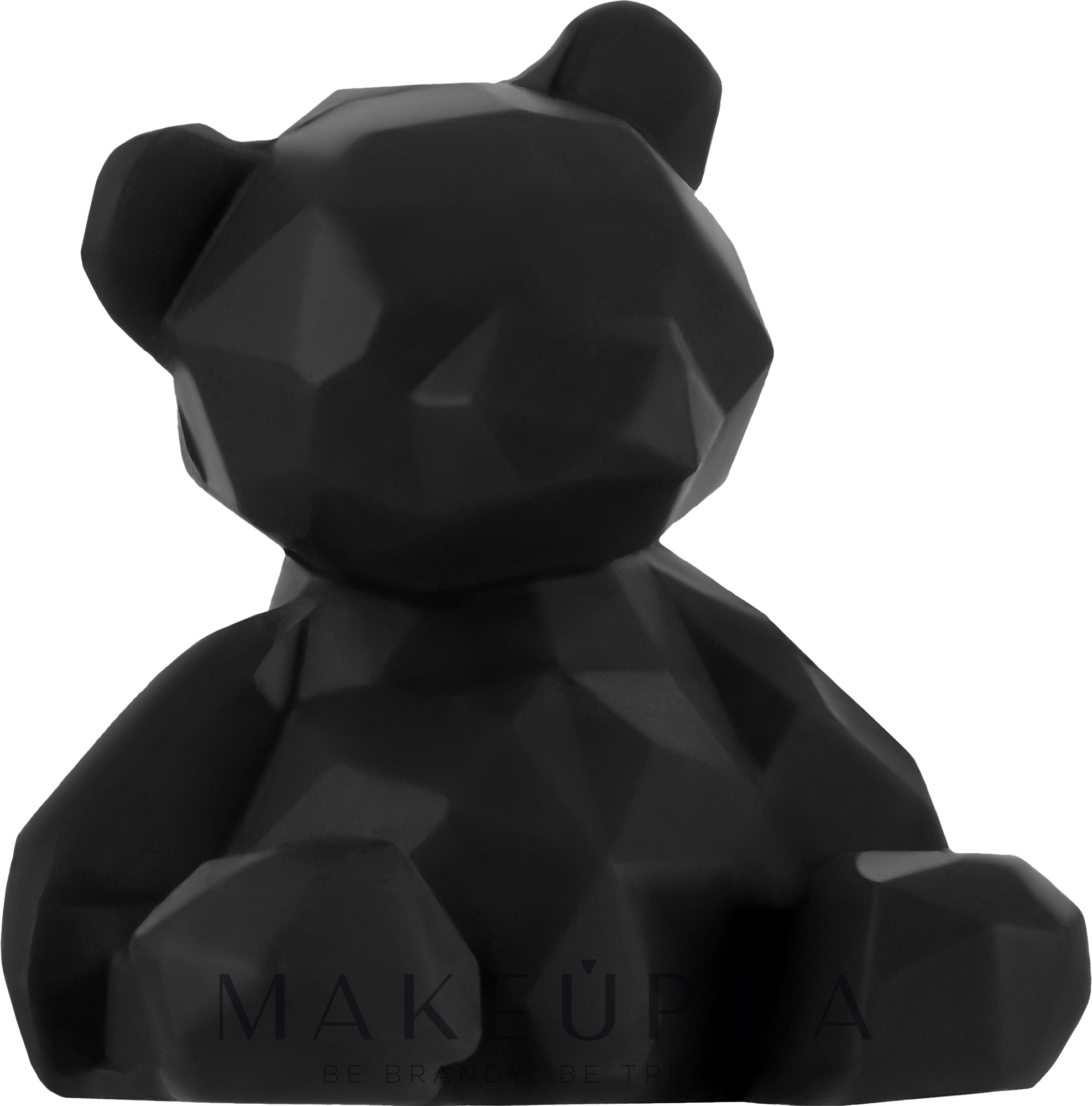 Мило "Геометричний ведмедик", чорний  - Dushka — фото 60g