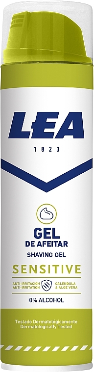 Гель для гоління - Lea Sensitive Shaving Gel — фото N1