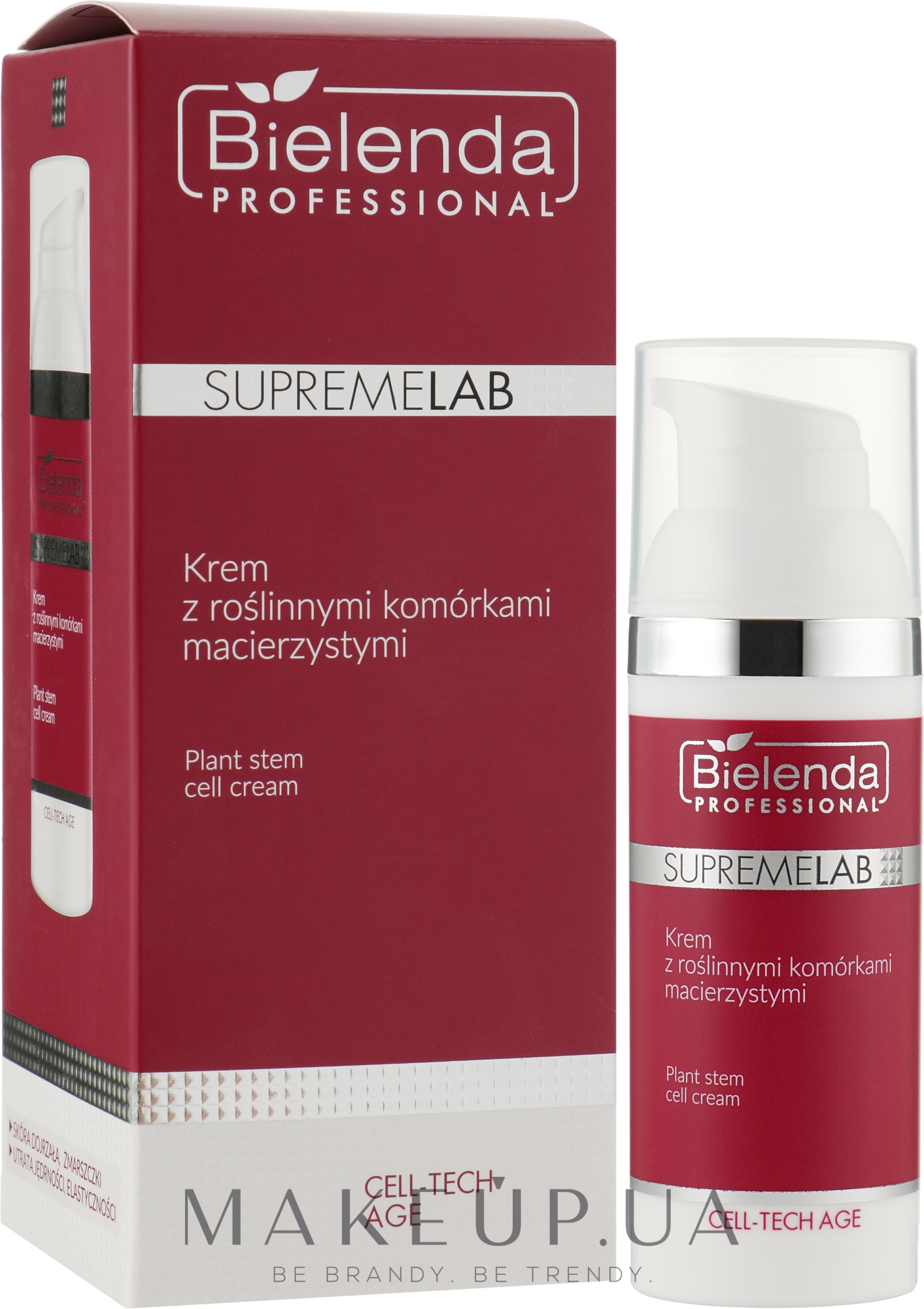Крем зі стволовими клітинами рослин - Bielenda Professional SupremeLab Cream — фото 50ml