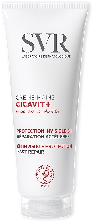 Крем для рук - SVR Cicavit+ 8H Invisible Protection Fast-Repair Hand Cream — фото N1