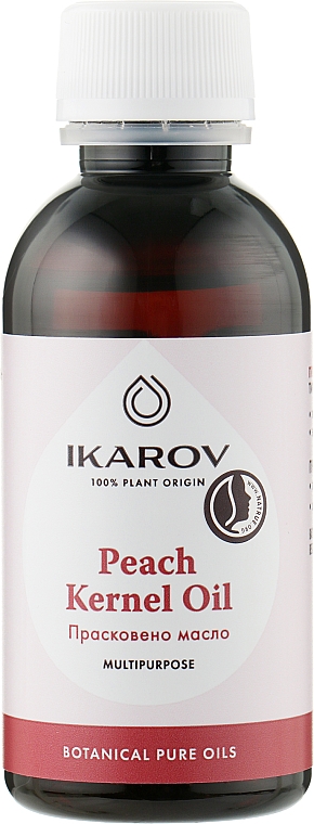 Органічна олія персикових кісточок - Ikarov Peach Kernel Oil — фото N1
