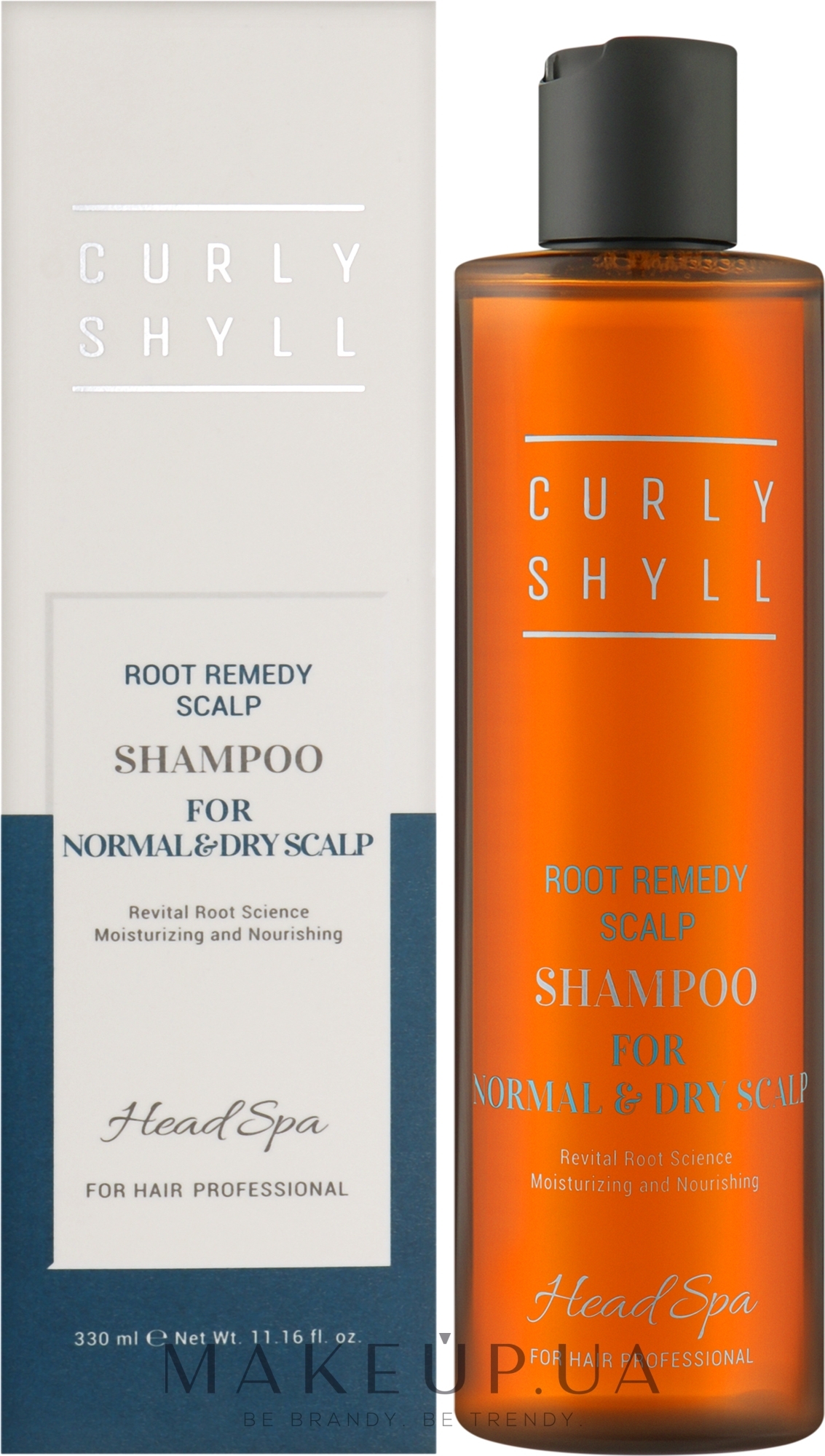 Шампунь для нормальной и сухой кожи головы - Curly Shyll Root Remedy Normal and Dry Scalp Shampoo — фото 330ml
