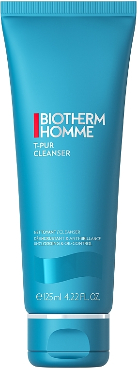 Засіб очищуючий для обличчя - Biotherm Homme T-Pur Anti Oil & Wet