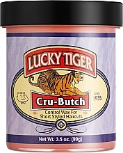Воск для укладки коротких волос - Lucky Tiger Cru-Butch & Control Wax — фото N1