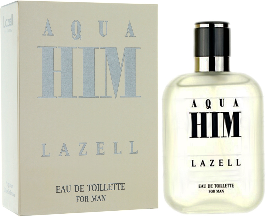 Lazell Aqua Him - Туалетная вода (тестер без крышечки) — фото N1